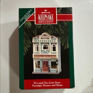 Hallmark Keepsake Ornament - 1992 Five and Ten Cent Store, Nostalgic House #9